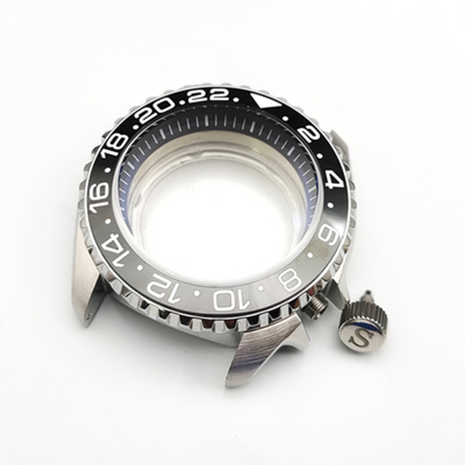 42MM Sapphire Glass Watch Case SKX007 for NH35/NH36/4R Movement Stainless Steel