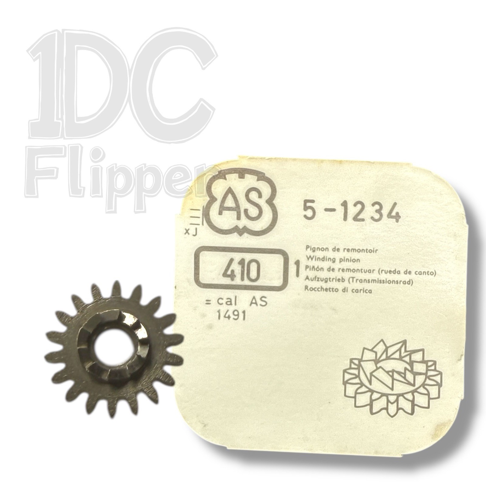 A. Schild AS 1234 WINDING PINION 410/657 NOS Fits Multiple Read List!