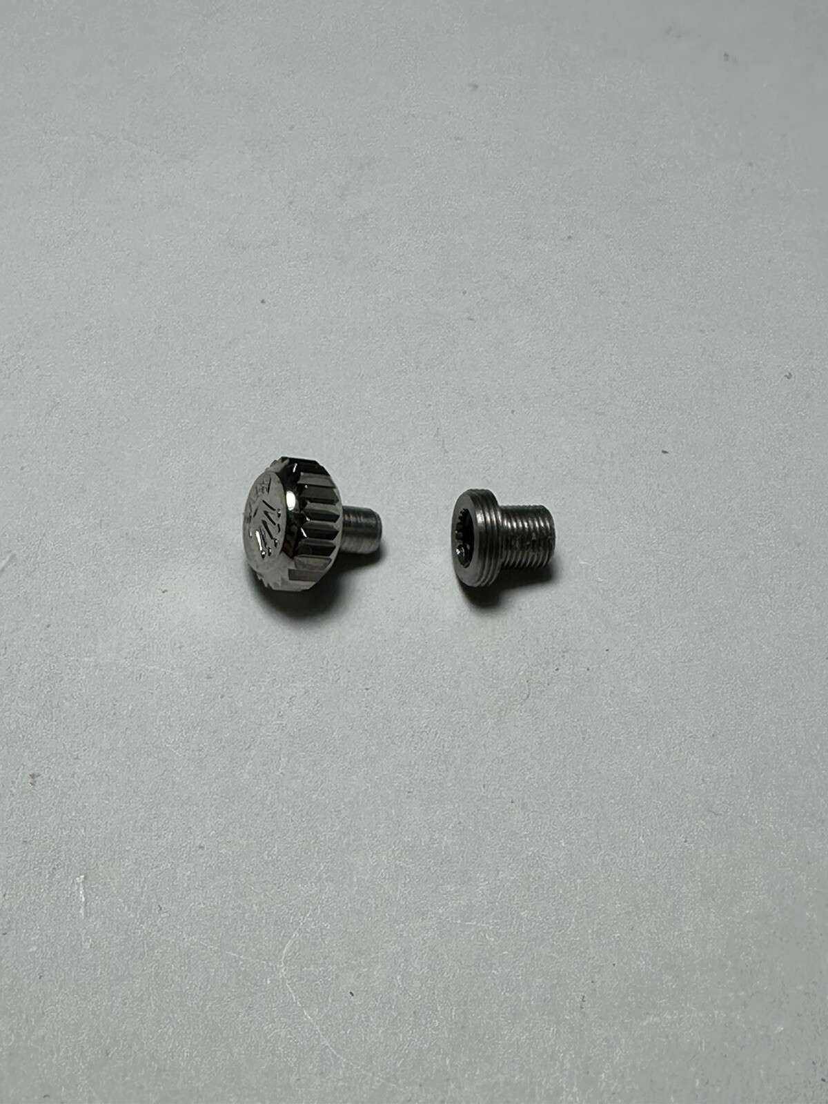 AFTERMARKET ROLEX 24-800 CROWN AND TUBE FOR VINTAGE ROLEX 6538 6200 TAP 10 0.9MM