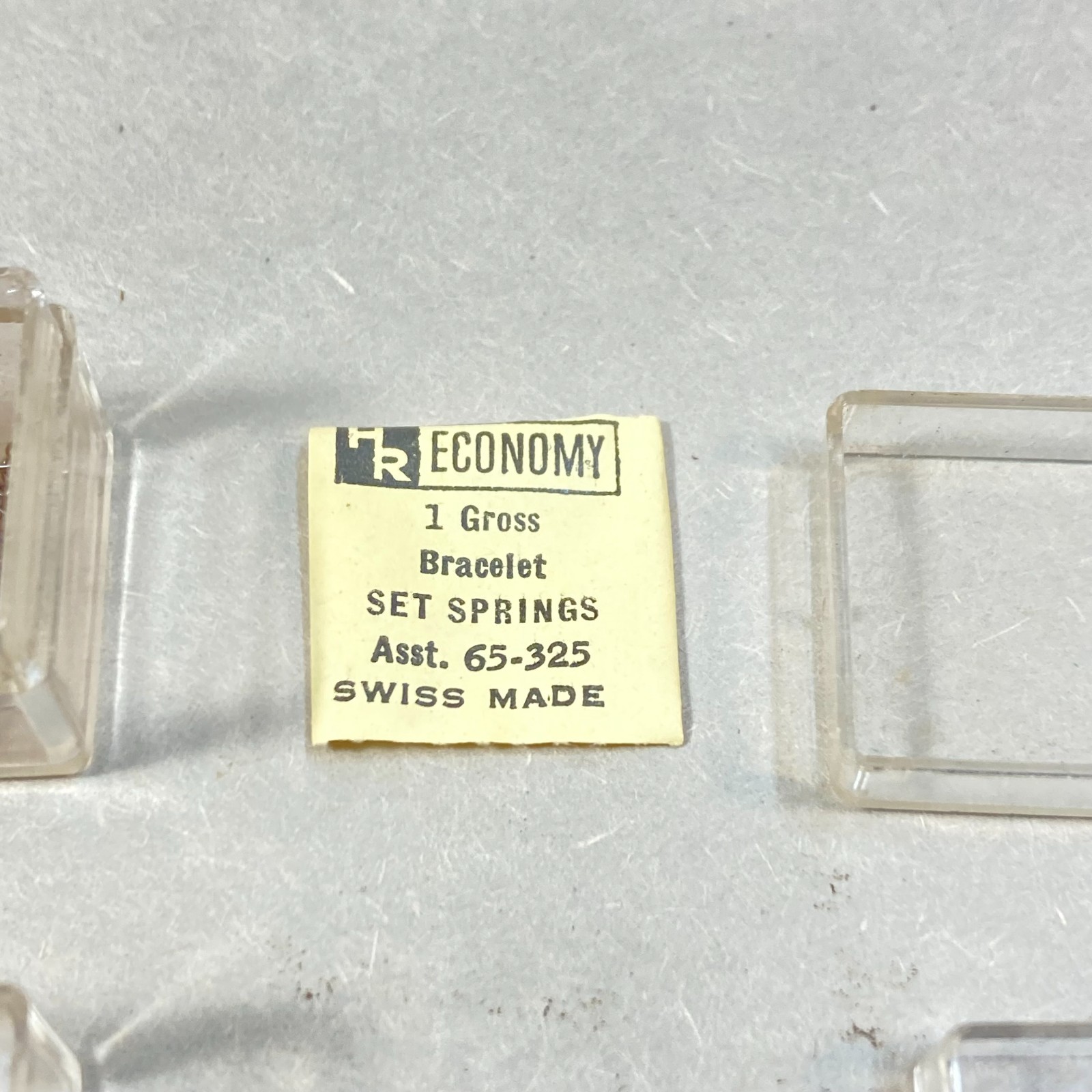Vintage HR Economy Bracelet Set Springs Asst. 65-325 2 Boxes Swiss