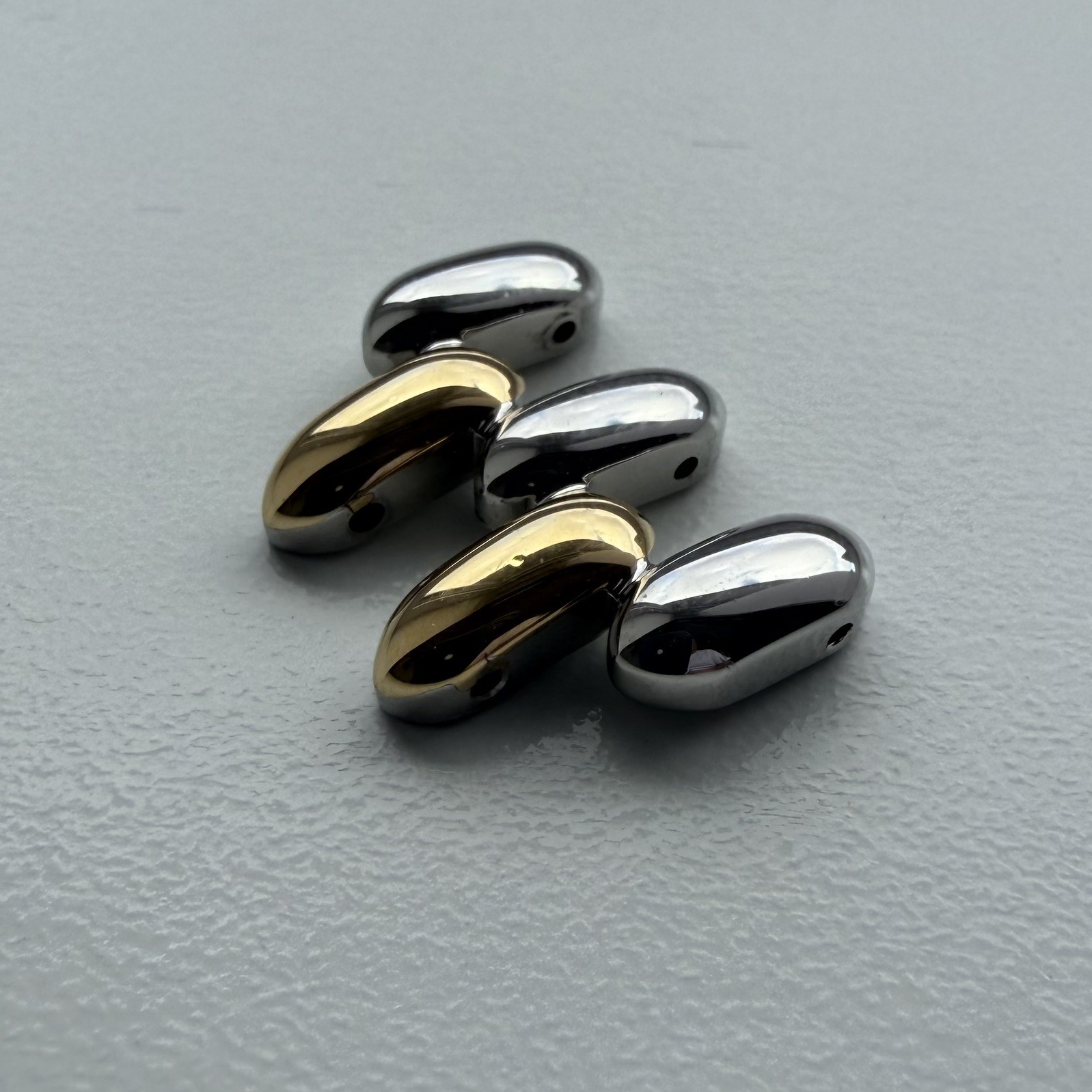 Genuine Maurice Lacroix Sphere Stainless Steel & Gold 21mm Bracelet Link
