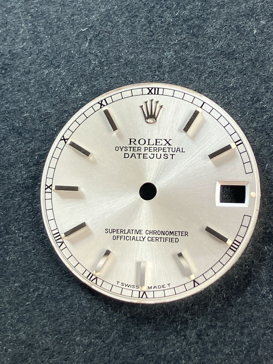 Rolex Datejust Dial Tritium Indices Used