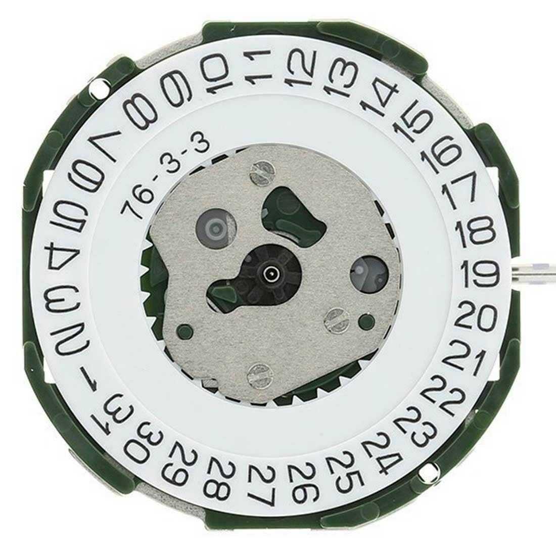 23.3mm 3-Hand Calendar At 3 Quartz Watch Movement with Battery For Miyota 2115 B