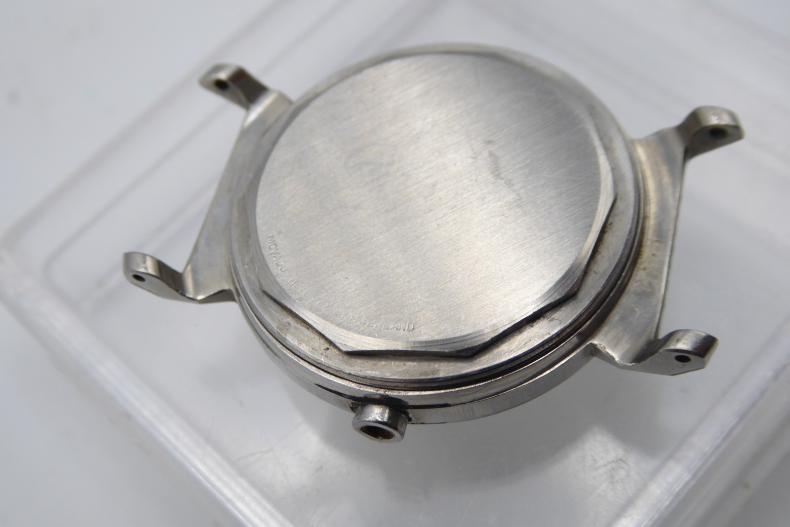 Movado François Borgel vintage case steel 30mm
