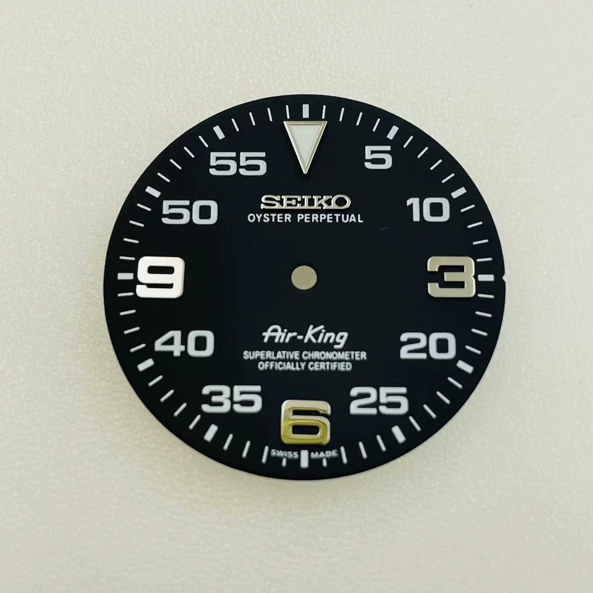 28.5mm/31mm Watch Dial Ice Blue Lume For Nh35 Nh36 Movement Watch Accessories