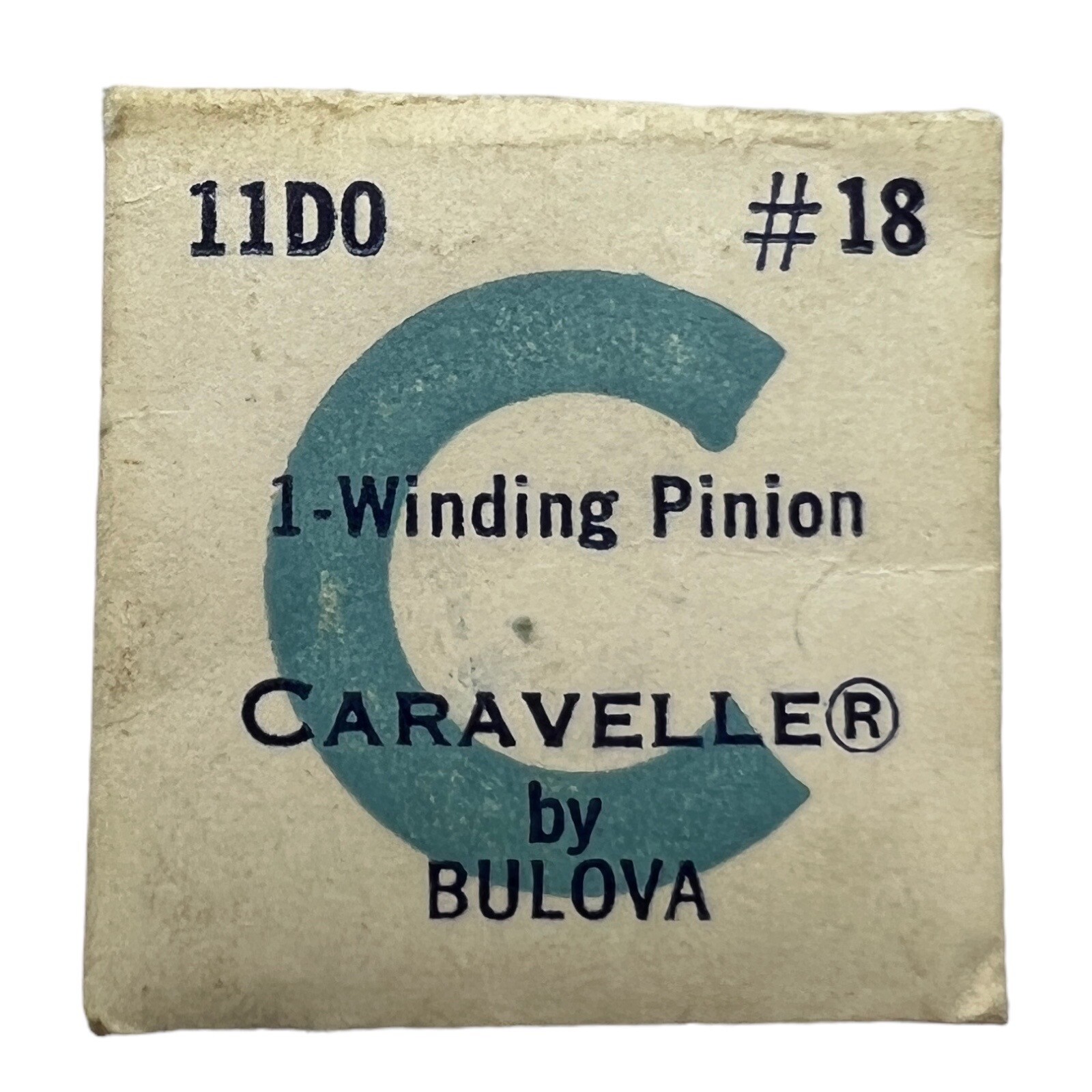 Caravelle 11DO WINDING PINION Watch Material Part No. 18 Citizen Homer NOS