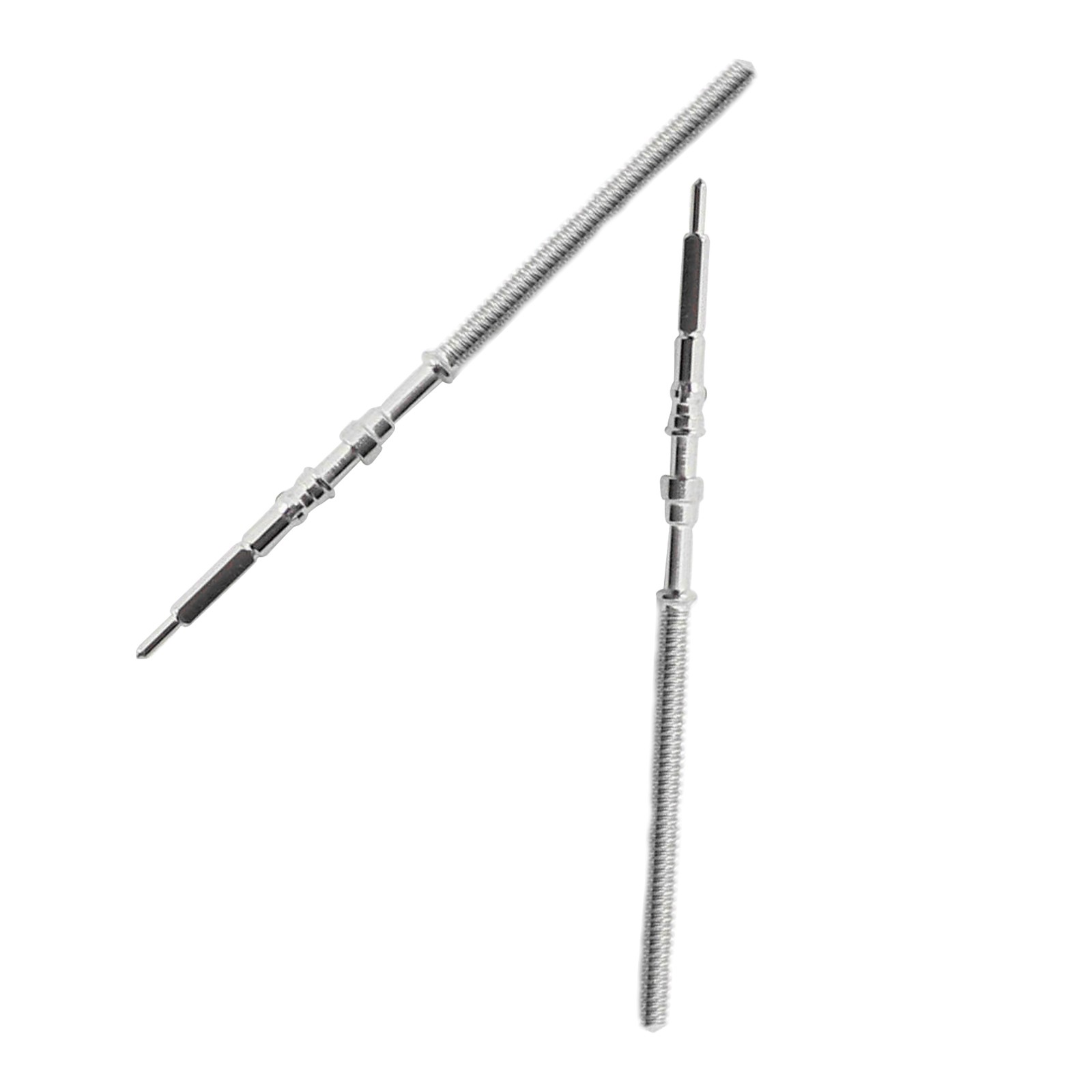 2Pcs Watch Winding Stem For NH35 NH36 Movement Replacement Wristwatch Repair D