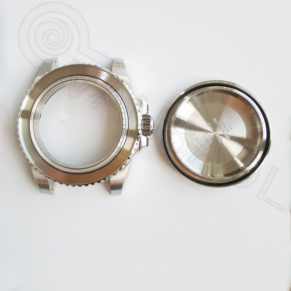 CNC Case For 114060 Submariner 904L Stainless Steel Case 3130 Movement 40MM