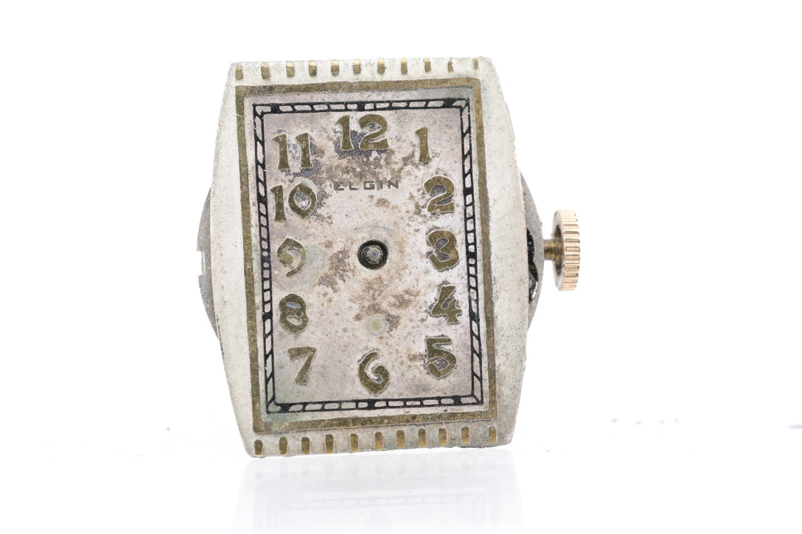 LADY ELGIN 15j, GR. 444, 10/0s, 20401291 WRIST WATCH MOVEMENT, GOOD BALANCE (BE)