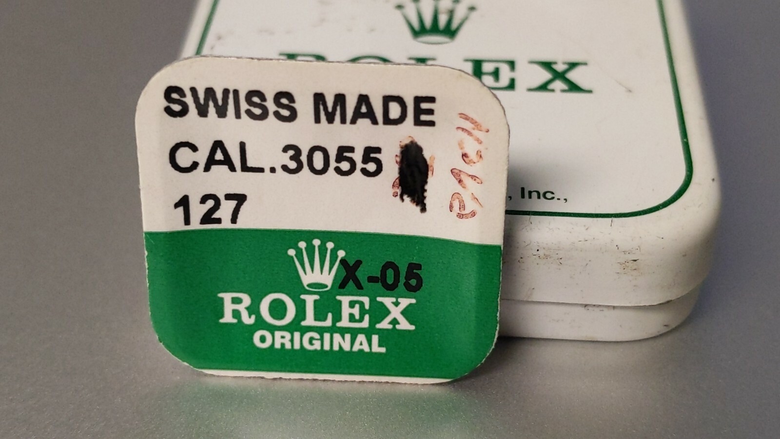Genuine Rolex 3055 127 bridle case clamp (same 3155) SEALED with 5 INSIDE