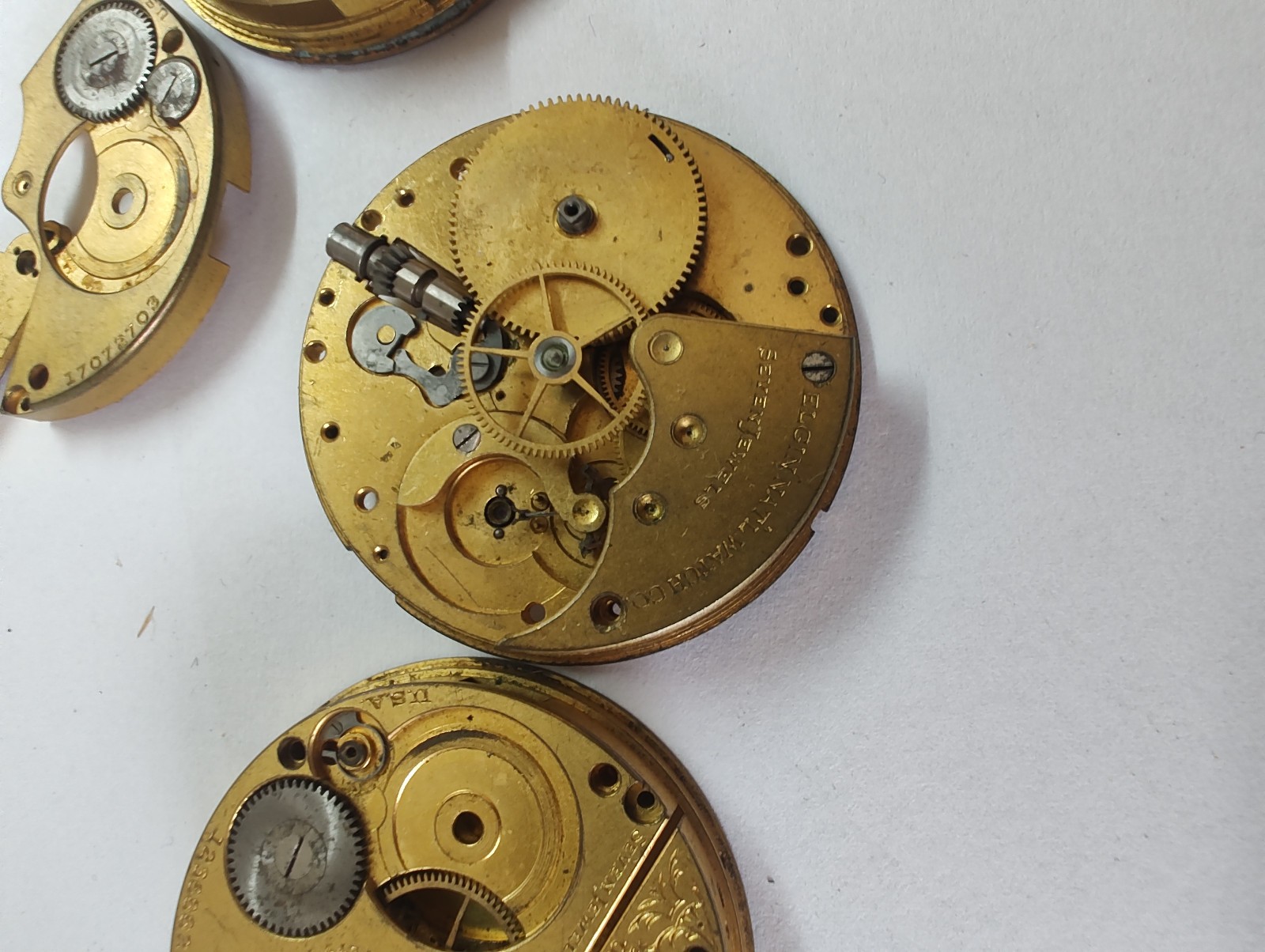 Elite Elgin National Watch Co. Archive: 1900s Movements, Fancy Enamel Dials !!