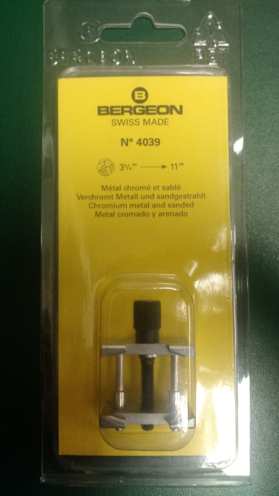 Bergeon Movement Holder 4039