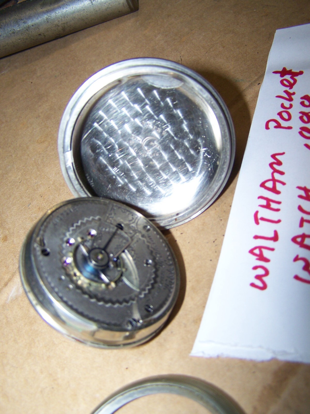Antique Pocket watch movement Waltham Grade 3 18S 11 jewel 1888-90 as is parts