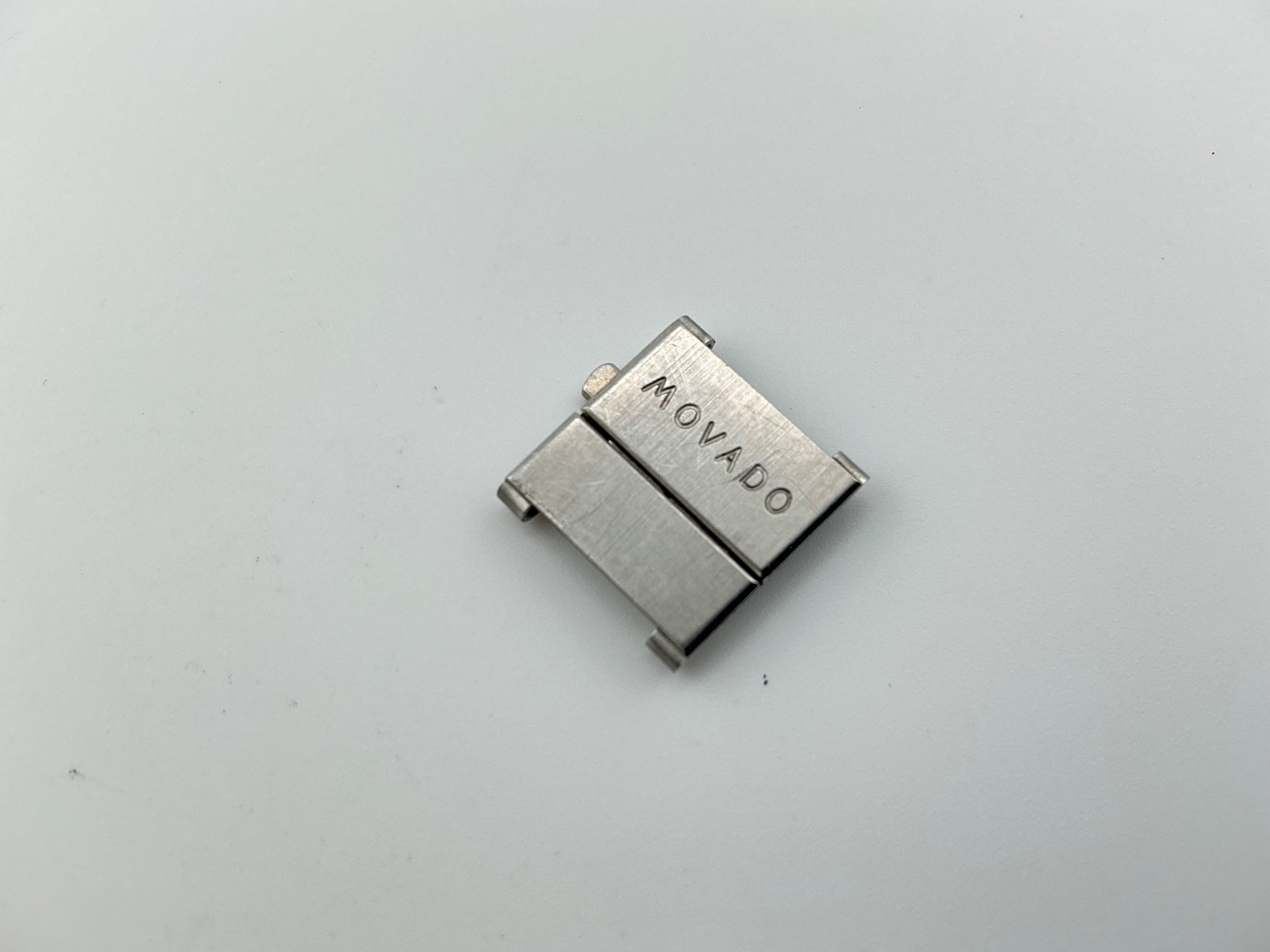 Authentic Movado Museum 15mm 58.0020.053 clasp buckle 58 0020 053 S/S