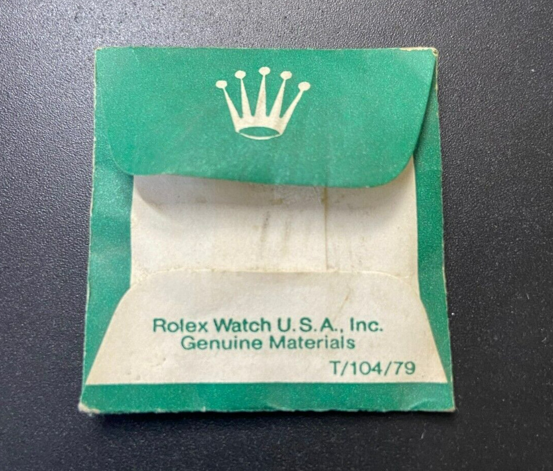 Rolex Watch Part #8133 1-Dress Crystal sold as-is NOS