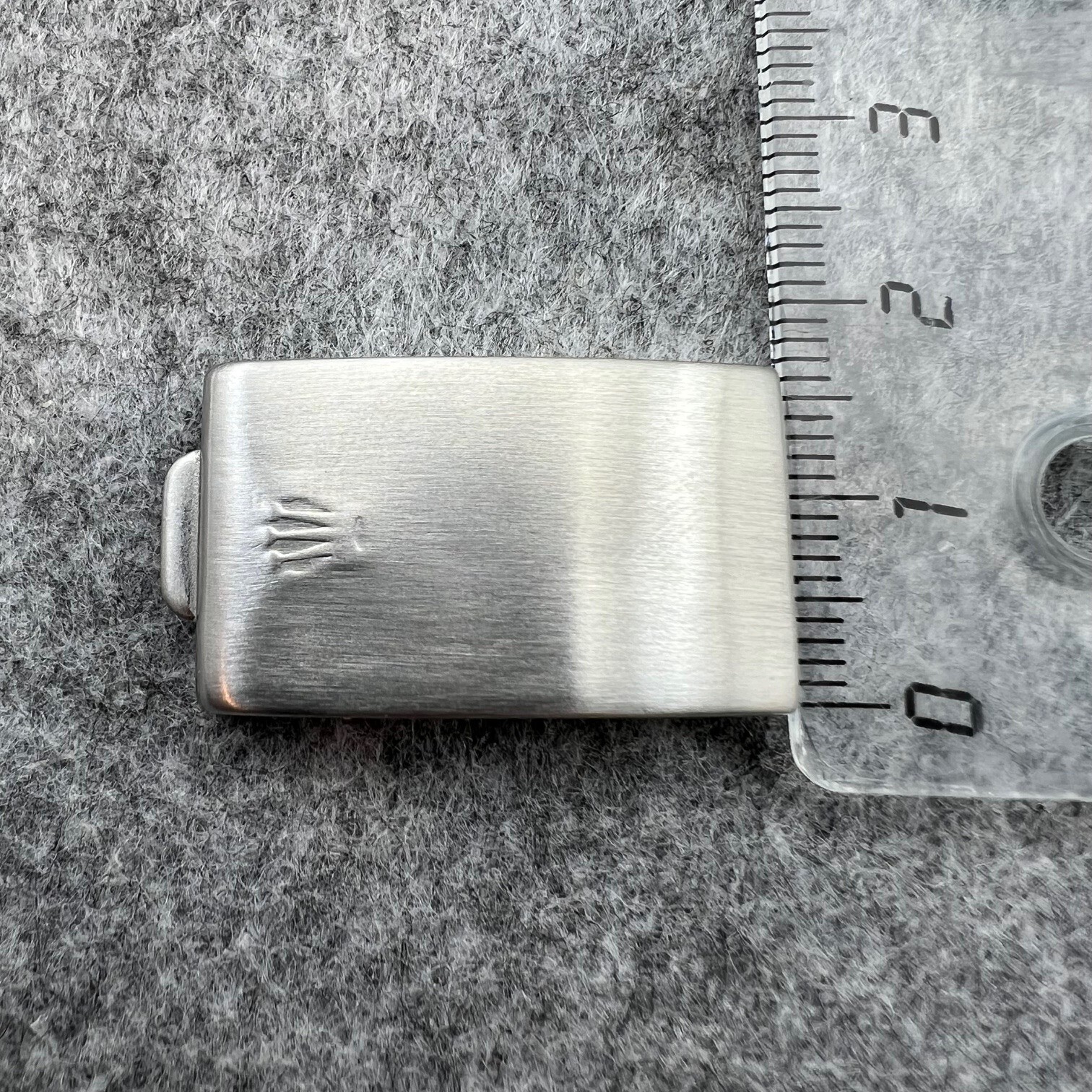 Original ROLEX 7836 78360 62510H CLASP COVER, WORN CROWN, USABLE CONDITIONS !