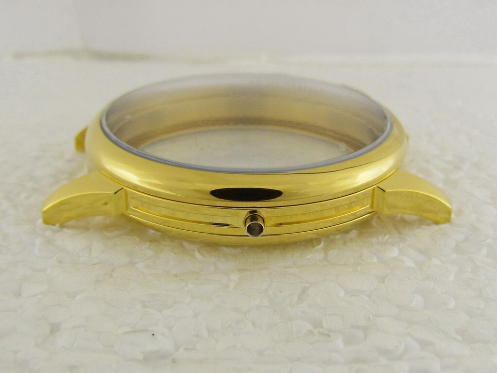 Gold Steel Case NEW!! for Movement IWC Patek Philippe Omega Rolex Chopard Zenith