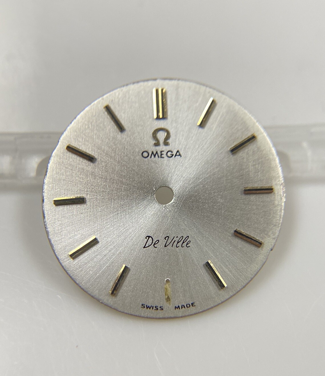 Original Omega De Ville Cal. 620 Silver/Gold Stick 20.5mm Dial