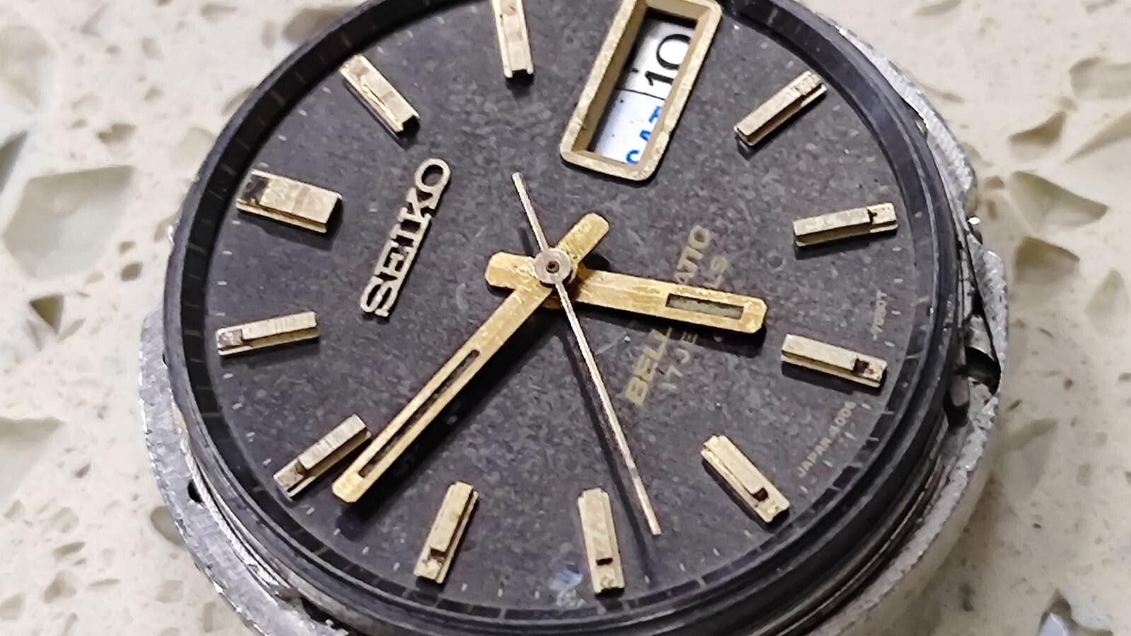 Seiko Bell-Matic 4006 Movement With Dial & hands WORKING