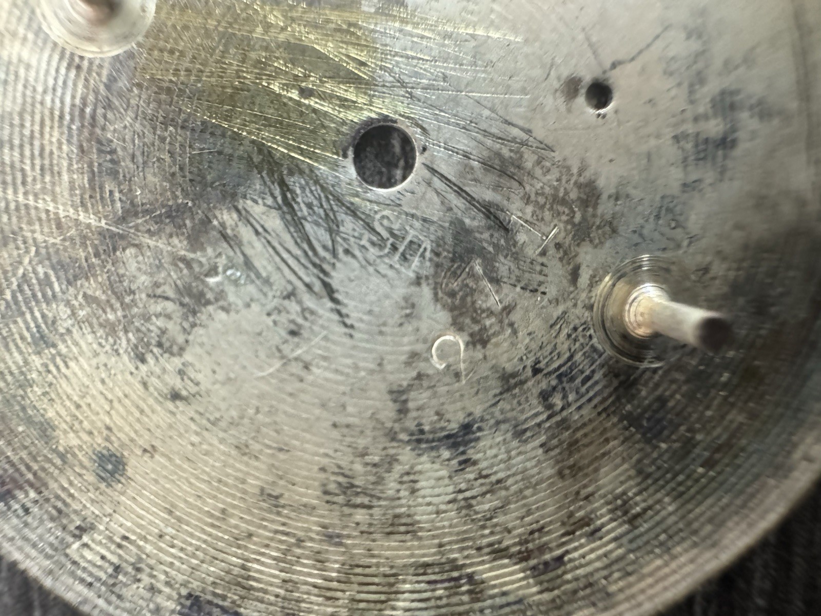 Unver Watch Dial For Parts Swiss Made