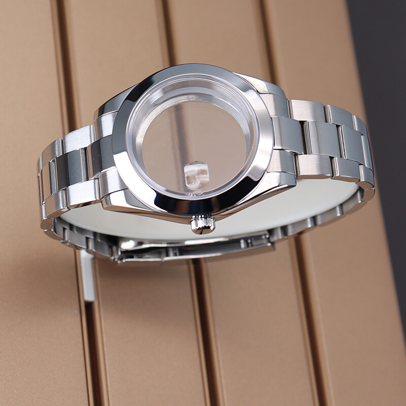 36mm/39mm NH35 Watch Cases nh35 Oyster strap For NH36 Nh38 Miyota 8215 Movement