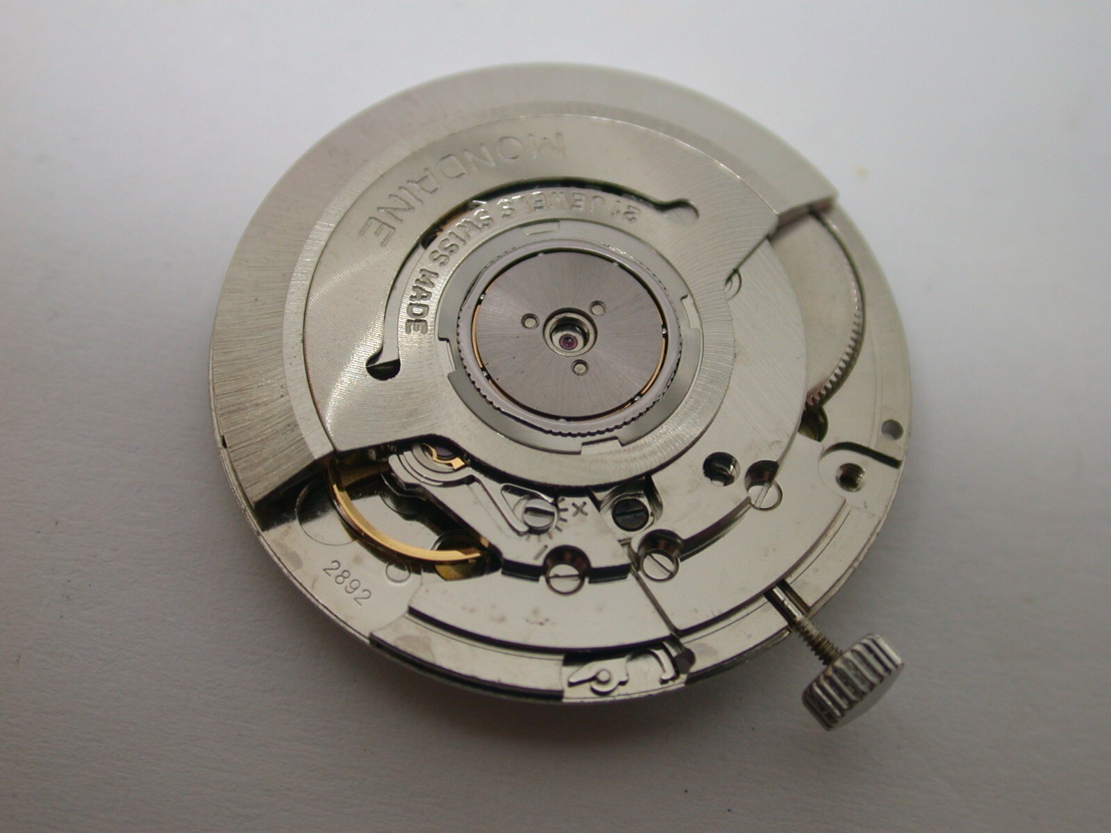 WATCHMAKERS – ETA 2892 MONDAINE MOVEMENT MARKED – 6MR10