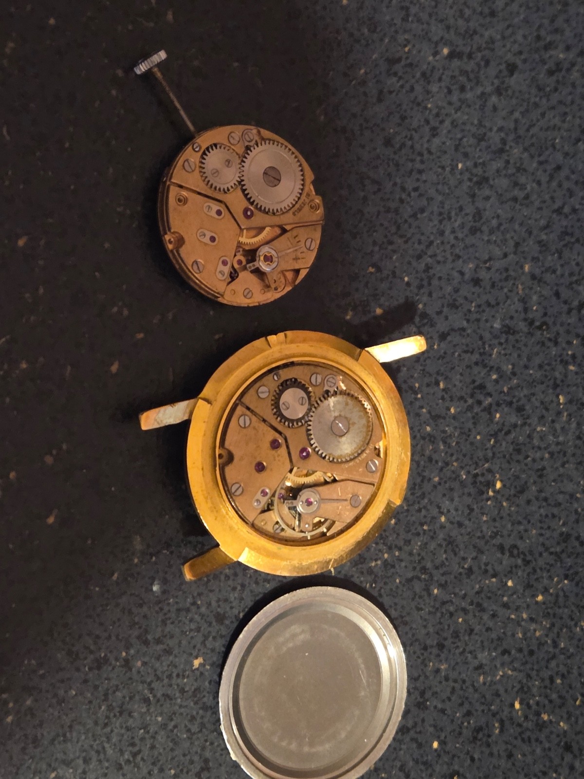 Two (2) Peseux 320 watch movements, Swiss. C. 1950’s.
