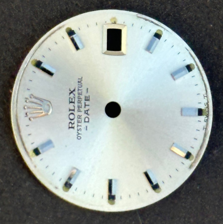 Vintage Rolex Oyster Perpertual Date Watch Dial For 26mm Case 6517 6519 6917