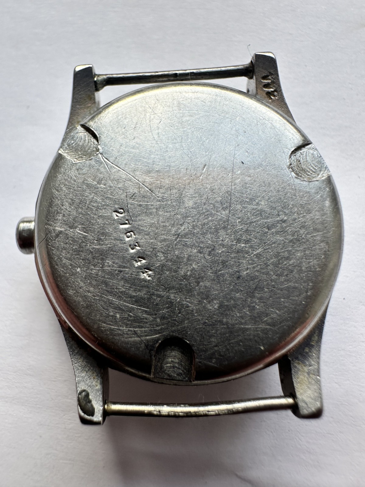 Swiss Brevet watch case and back, outer diameter 28.5 mm, inner diameter 23.5 mm