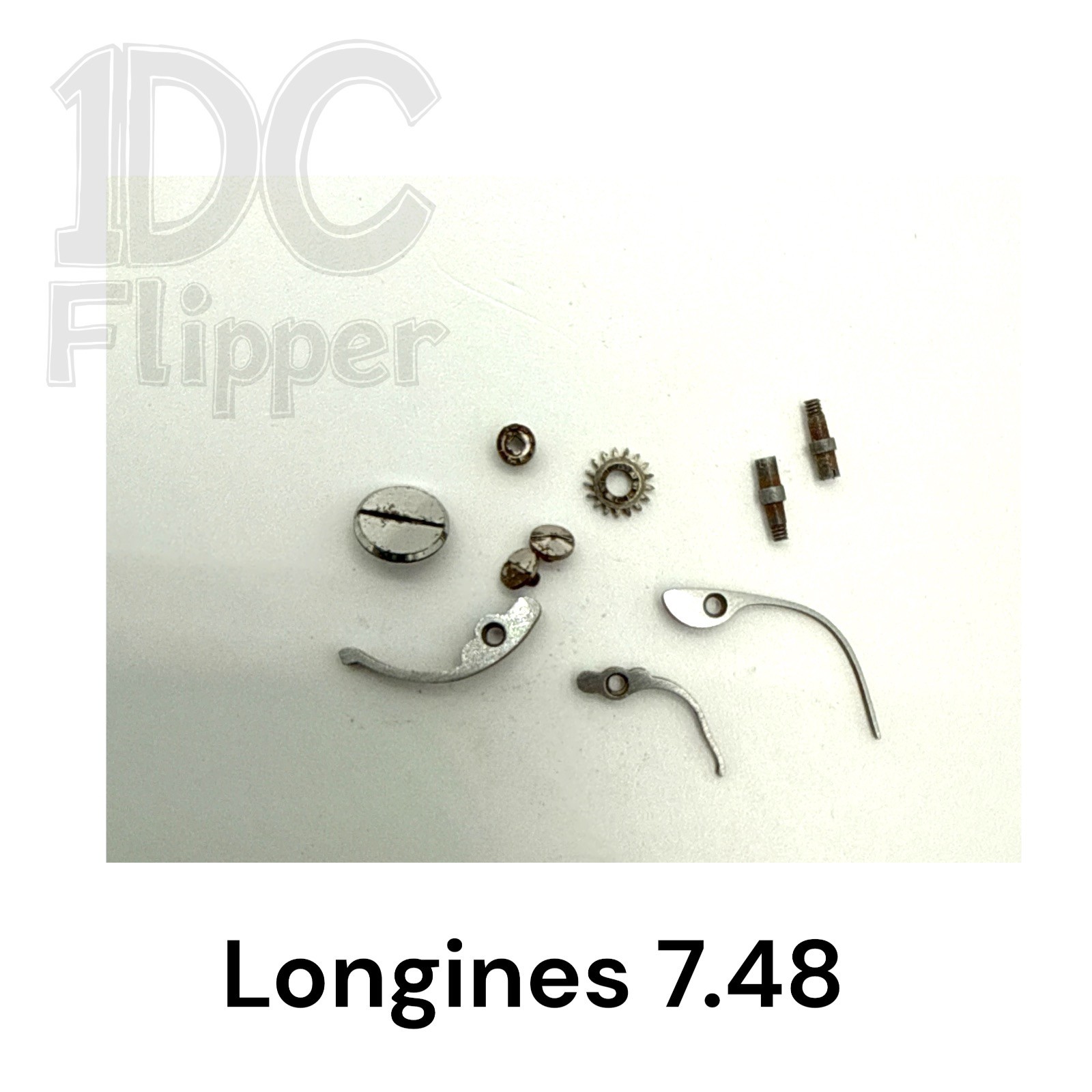 Lot Longines 7.48 Winding & Setting Parts QuickFit VTG NOS Read!