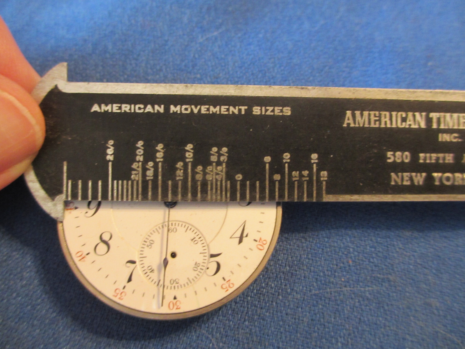 Watchmaker Estate Waltham Model 1894 Pocketwatch Movement for Parts or Repair