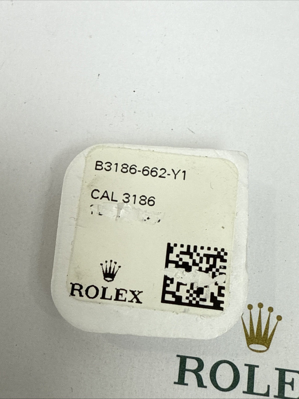 GENUINE Authentic Rolex 3186 662 Corrector Wheel New Factory Sealed