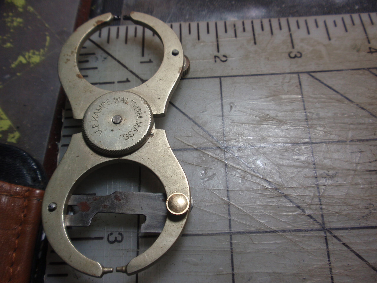 J E Kampe-Wal Tham- Masswatch Balance Truing &Poising Calipe Watch Tool #HMS60