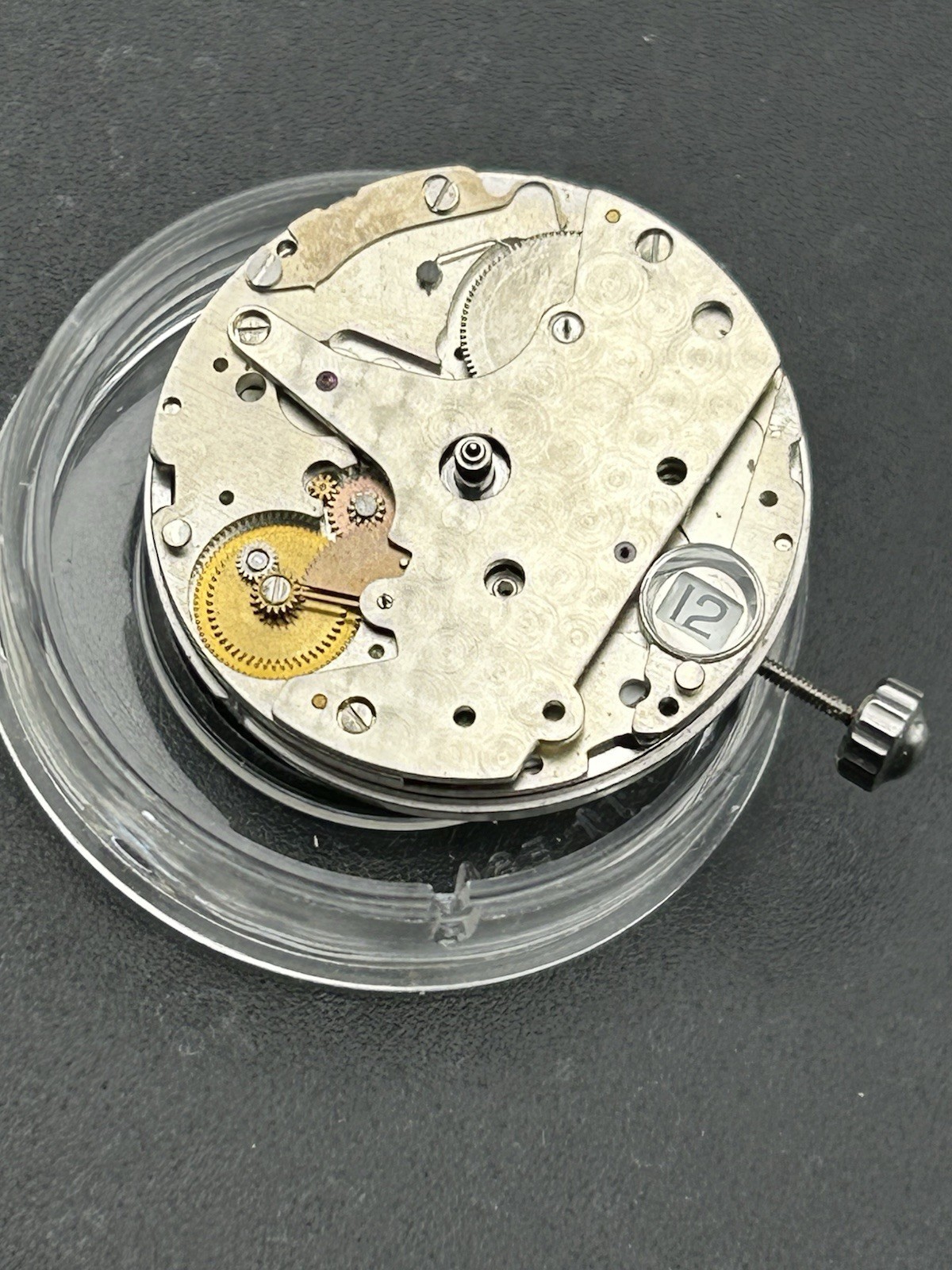 GENUINE ETA 2892-2 MOVEMENT 2 SMALL EYES 6 AND 12 Schwarz Etienne (BB10)