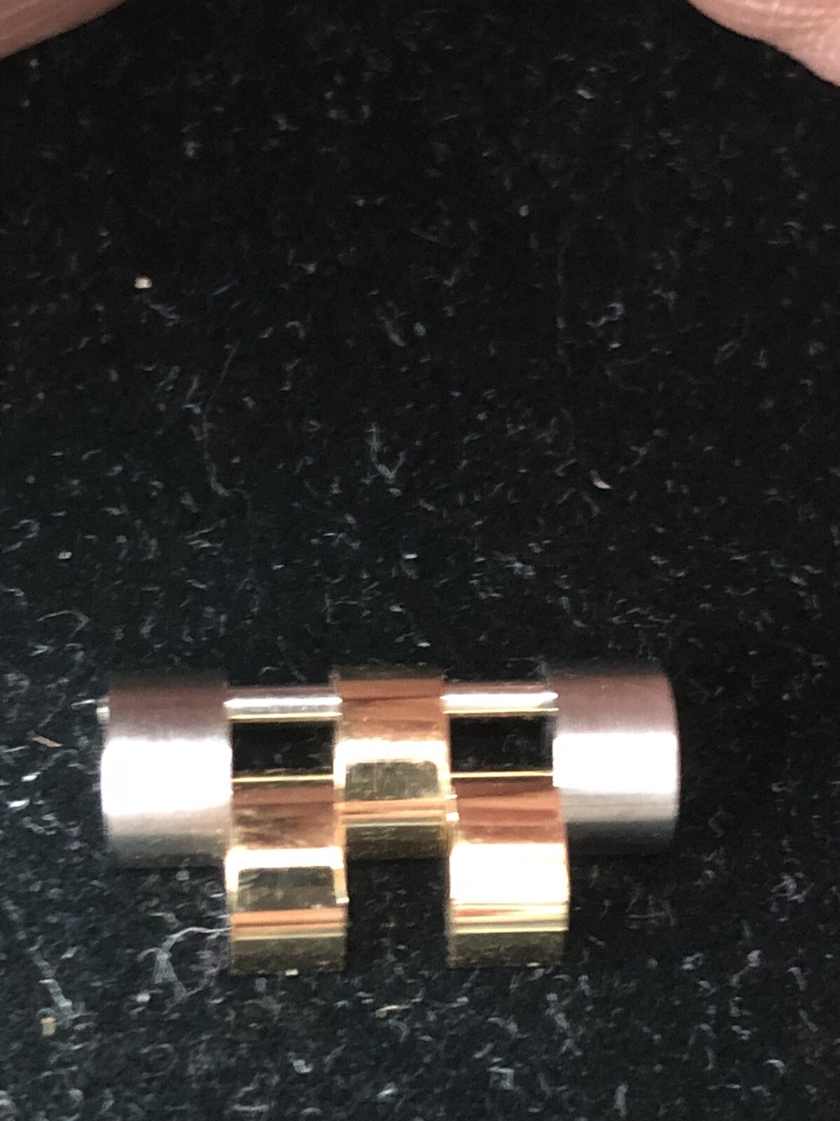 Factory Yellow Gold & SS Link 15.5mm For Rolex Datejust II 41mm # 126333 126303
