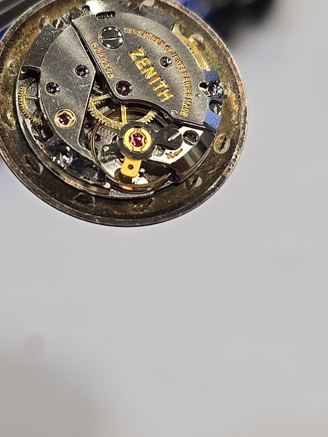 Zenith Complete Mechanism Cal.520 Women Working For Parts See Photo