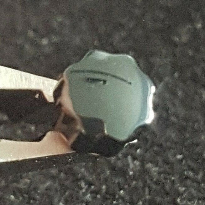 RADO Water Resistant Black Ceramic Cap Crown Part Number 48-072