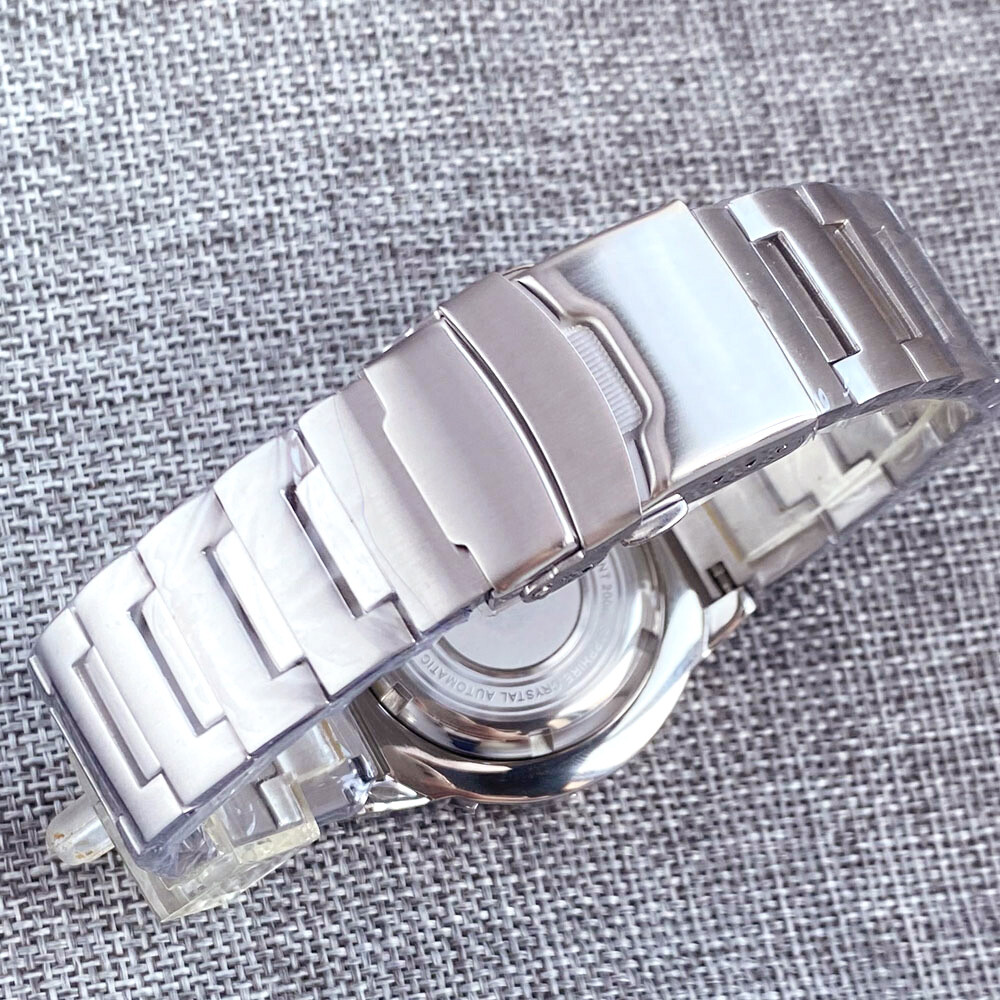42mm AR Sapphire Crystal Watch Case for NH34 NH35A NH36 200M Monster 3.8 o’clock