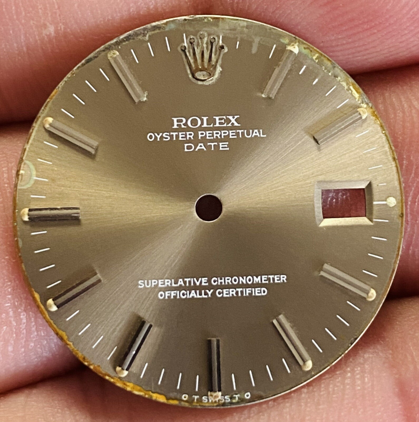 Rolex Sigma Dial For Date 34mm Model Ref 1500 & 1501