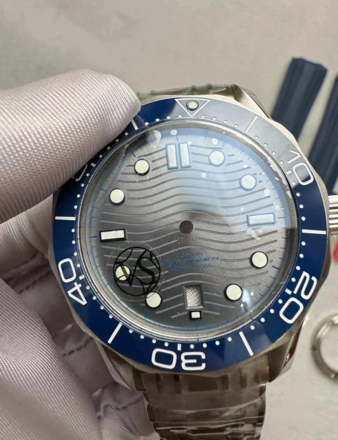 DIY SET for 2824 VSF Watch case + dial + hands + Stainless Steel Strap 42MM