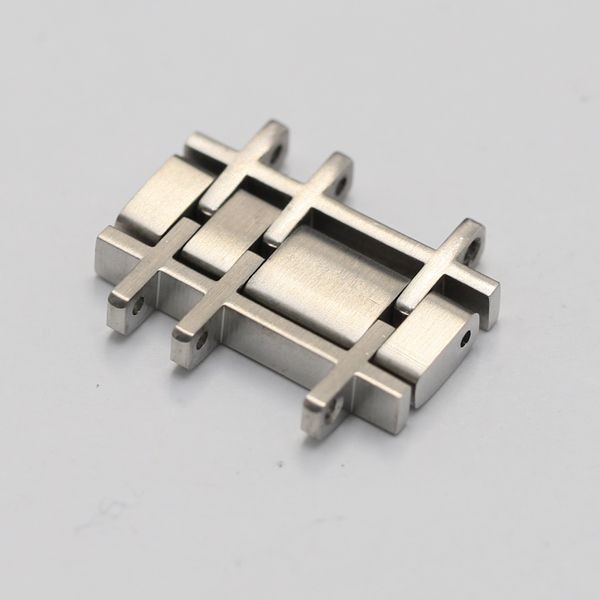 Genuine BURBERRY BU1364 Spare Link 20mm Silver SS Mens Watch Band Part Used