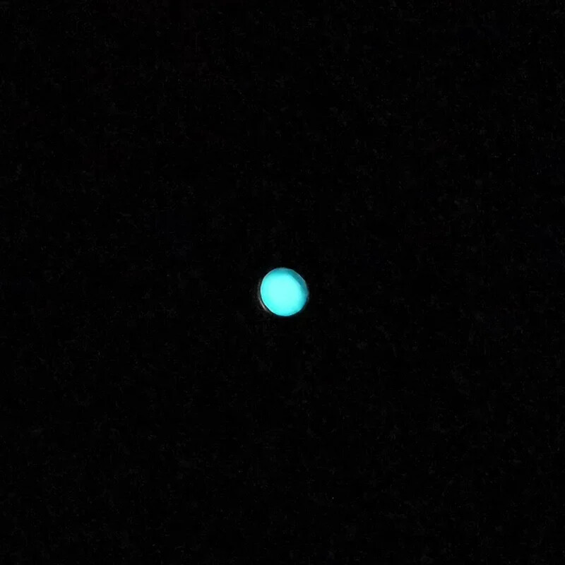 Blue Luminous Pearl Dot Pip Fits Rolex Submariner Bezel 116610 126610