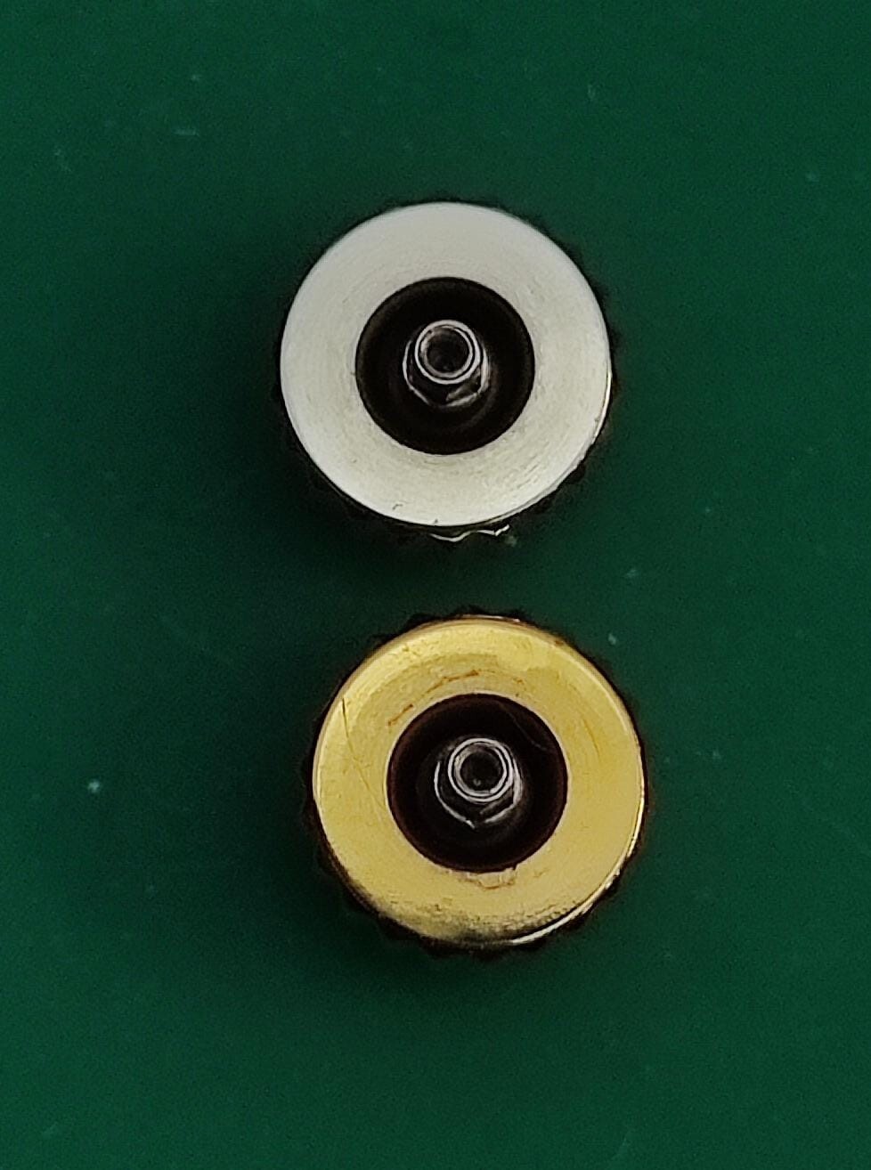 Best-fit 6.6 mm Steel / Gold Screw crown for Breitling SuperOcean A17360 etc