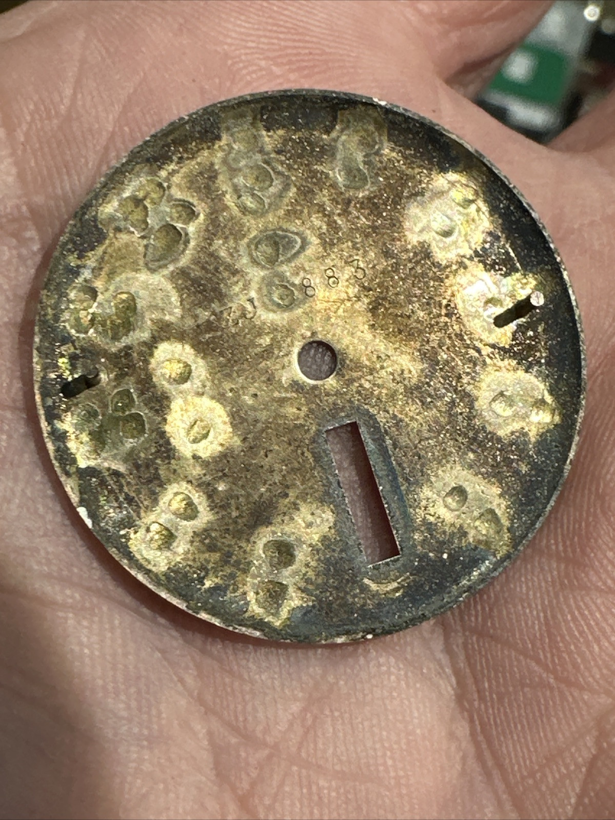 Longines Admiral Dial – Parts 5 star 9 o’clock mark