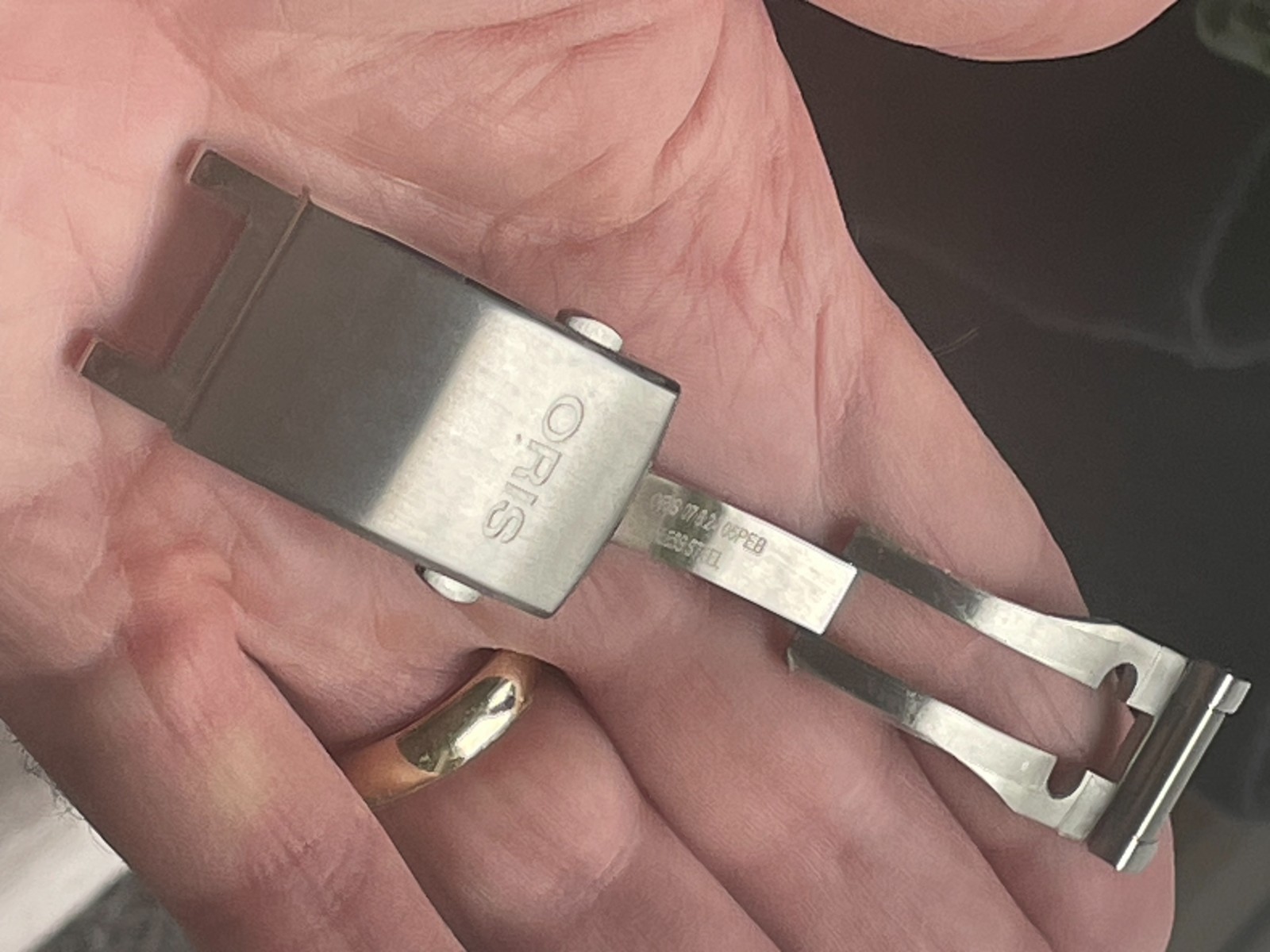 ORIS Deployment Clasp For Steel Bracelet Ref 0782405PEB (Z158)