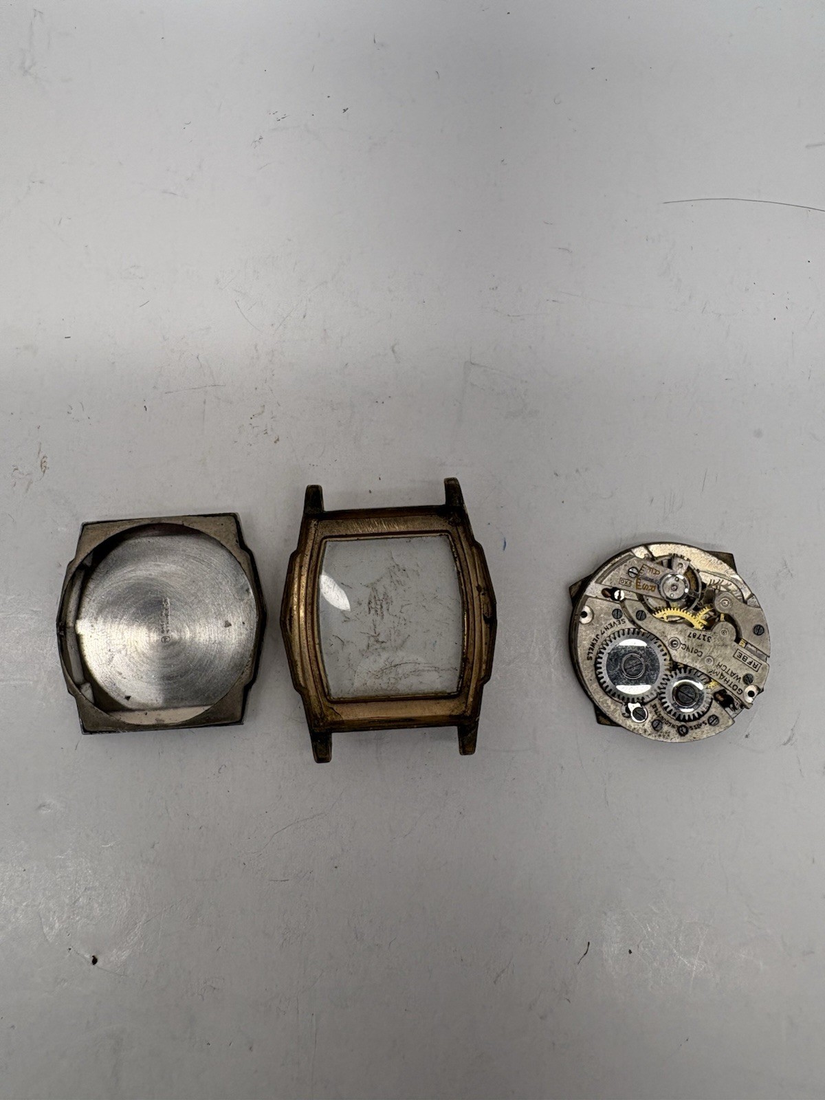Gotham 17 Jewel Movement RFBE For Parts