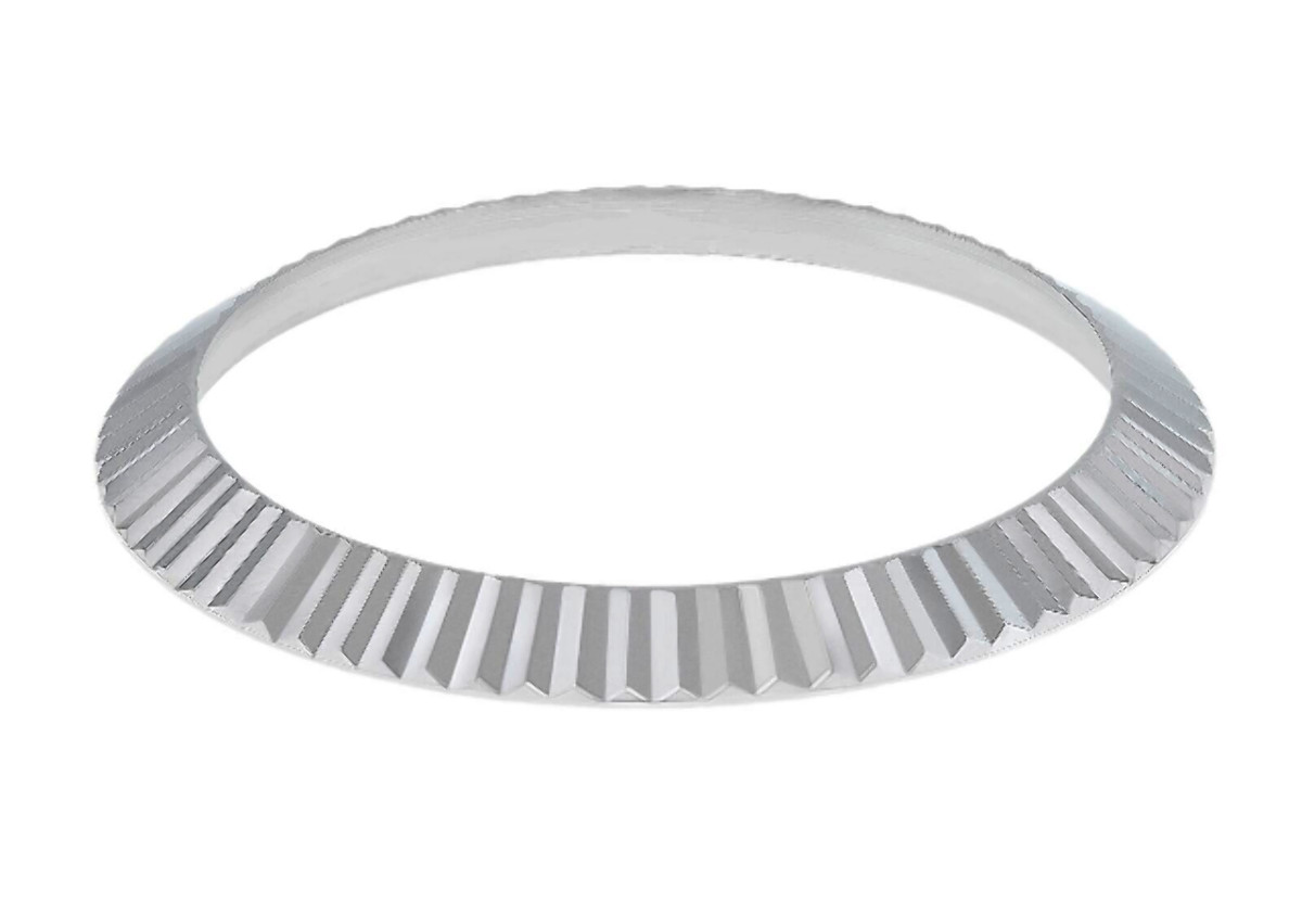 FLUTED BEZEL FOR 41 ROLEX DATEJUST 126300 126333,126334 STAINLESS STEEL TOP QLY