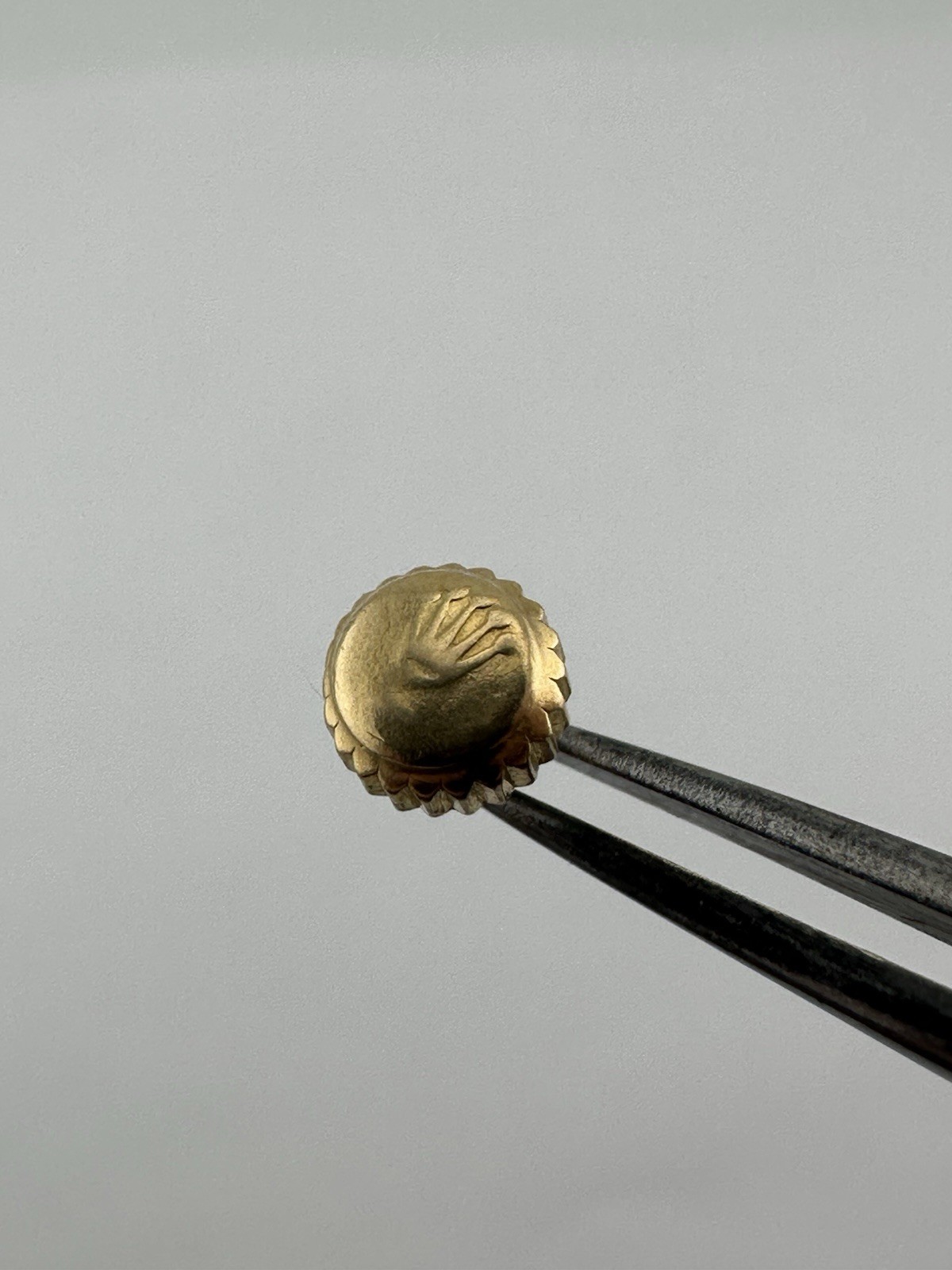 Rolex Watch Crown 18K Yellow Gold 5.2mm Original Authentic Rolex Part