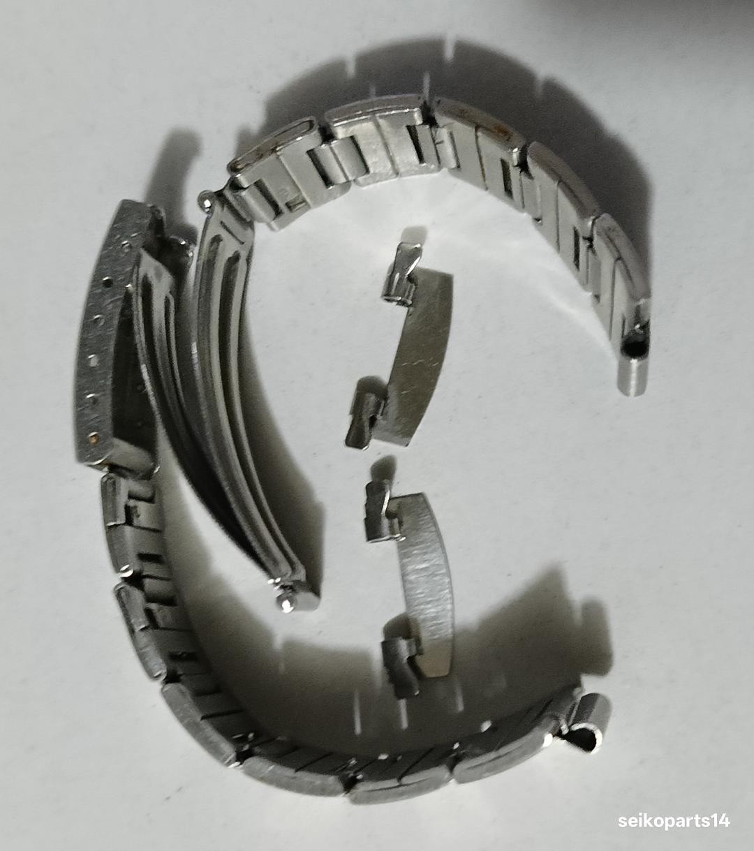 SEIKO POGUE TAPERED H-LINKS BRACELET 6139-6002 6139-6005 6139-6009