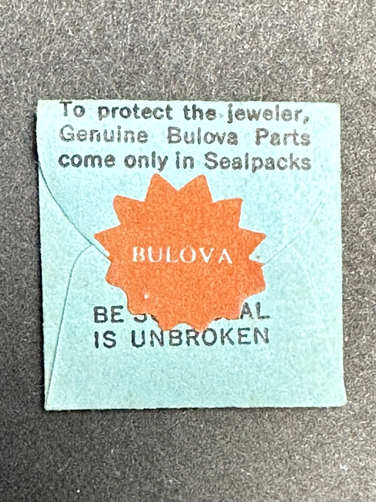 Genuine Bulova Standardized Part 7AM #16 WINDING STEM 22